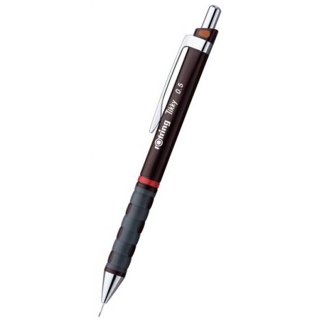Ołówek automatyczny rOtring Tikky, 0.5mm, Burgundy